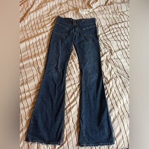 Von Dutch low waisted flare jeans Y2K size 26